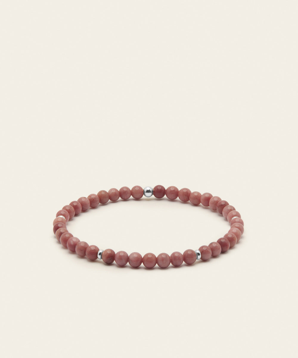 KINDRED HEALING BRACELET WITH RHODONITE