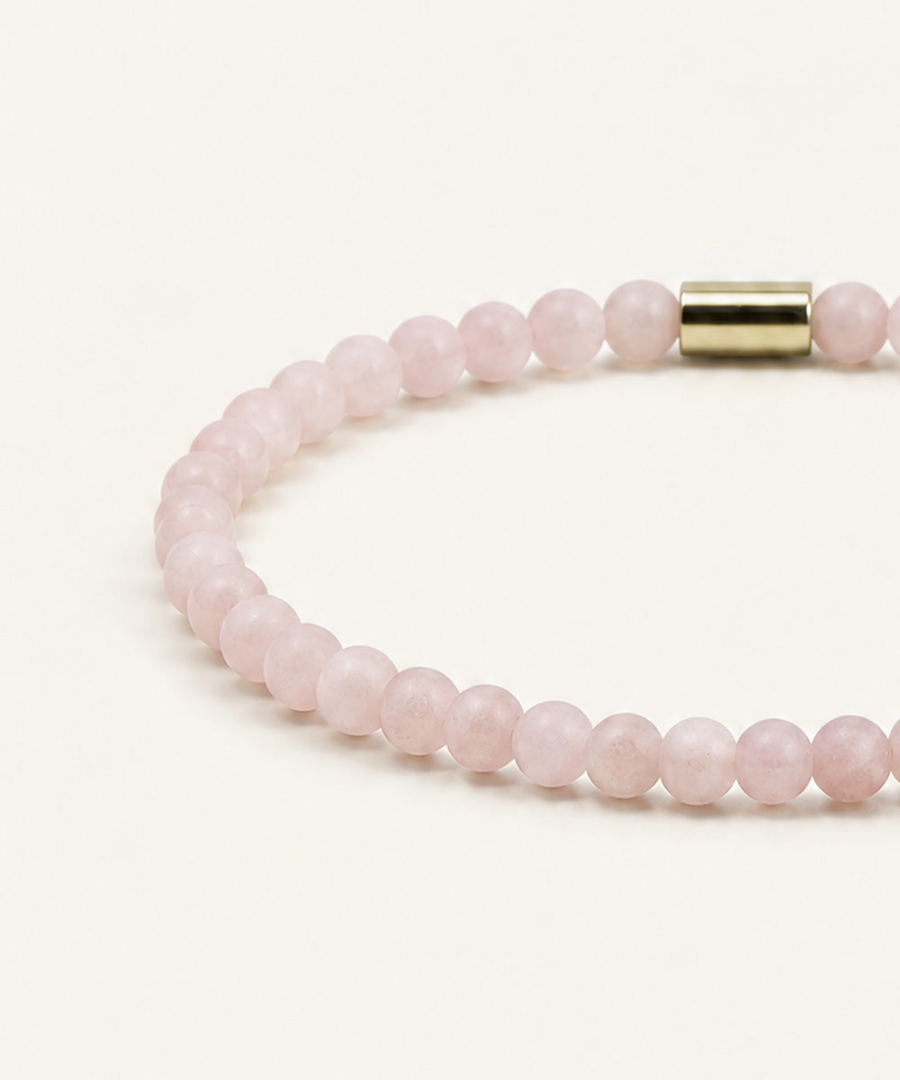 KINDRED LOVE BRACELET WITH ROSE QUARTZ