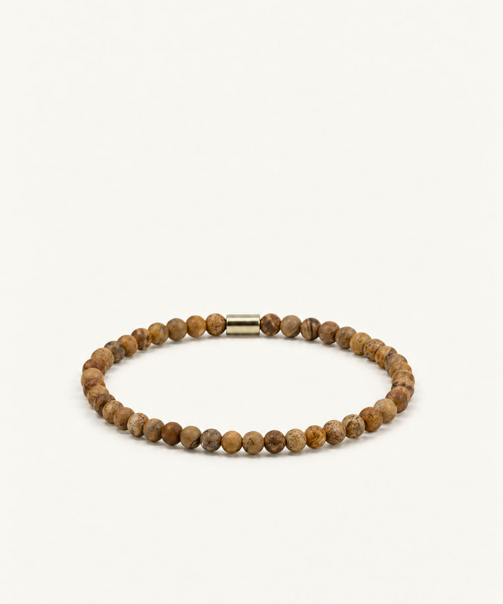 KINDRED NURTURING BRACELET WITH PICTURE JASPER