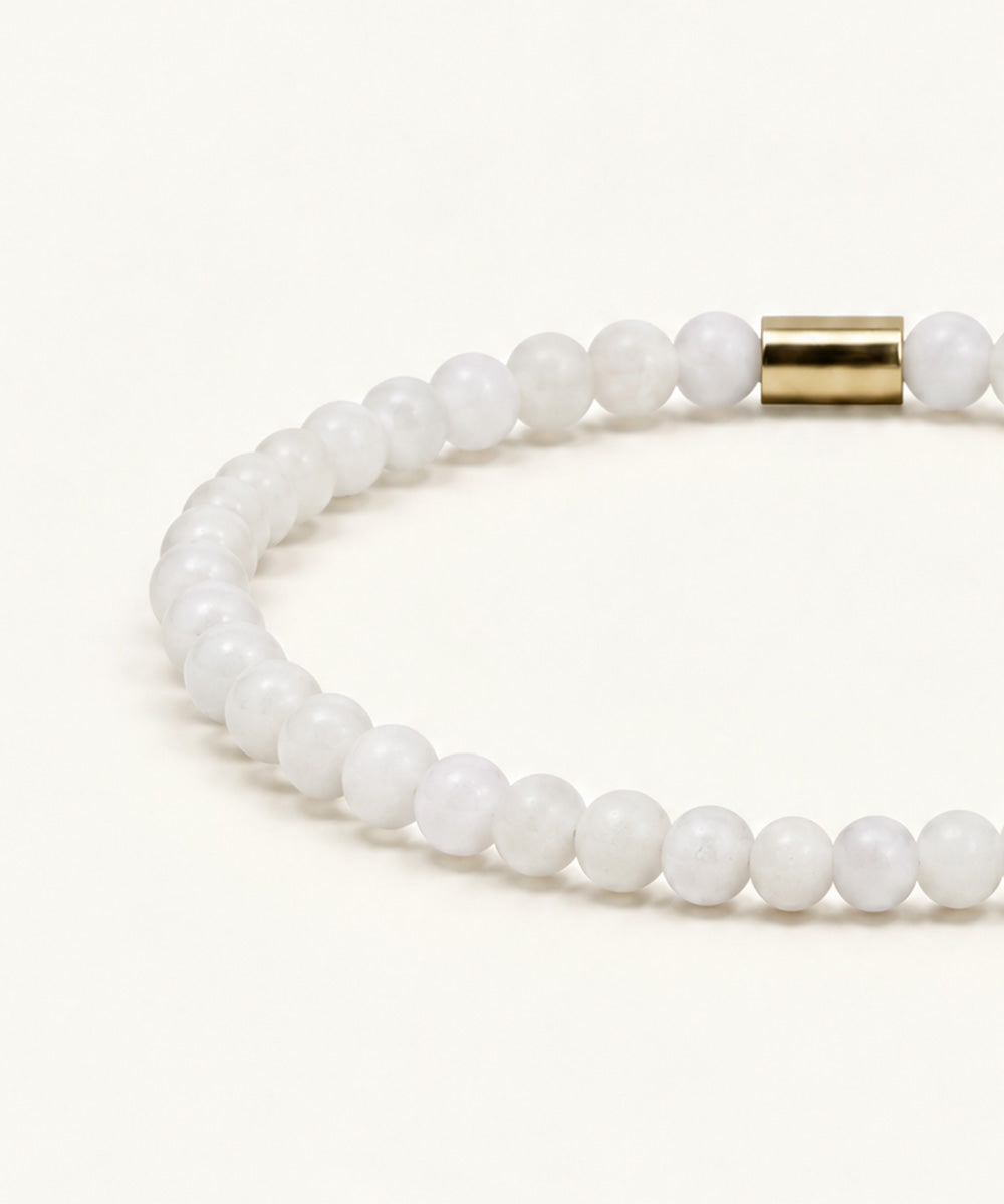KINDRED PEACE BRACELET WITH WHITE JADE