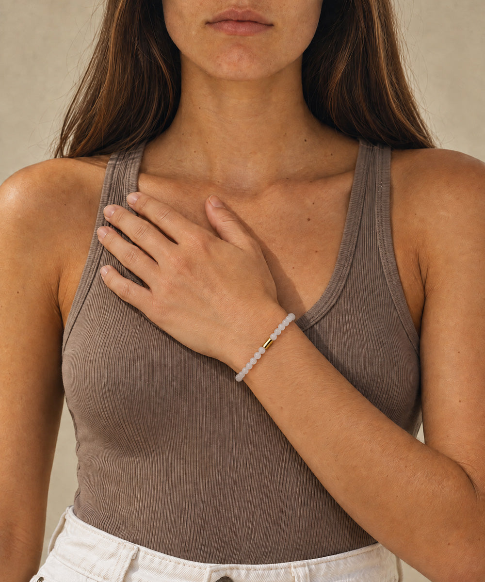 KINDRED PEACE BRACELET WITH WHITE JADE