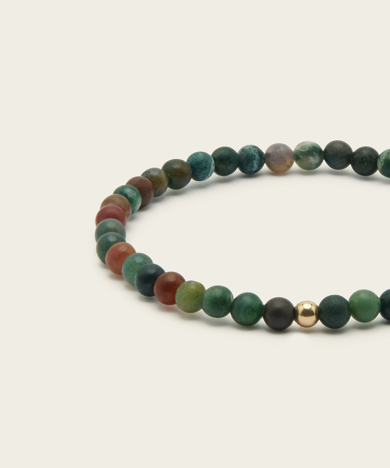 KINDRED WISDOM BRACELET WITH INDIAN AGATE