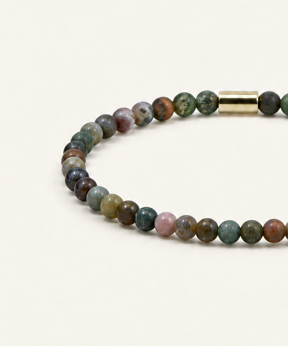 KINDRED WISDOM BRACELET WITH INDIAN AGATE