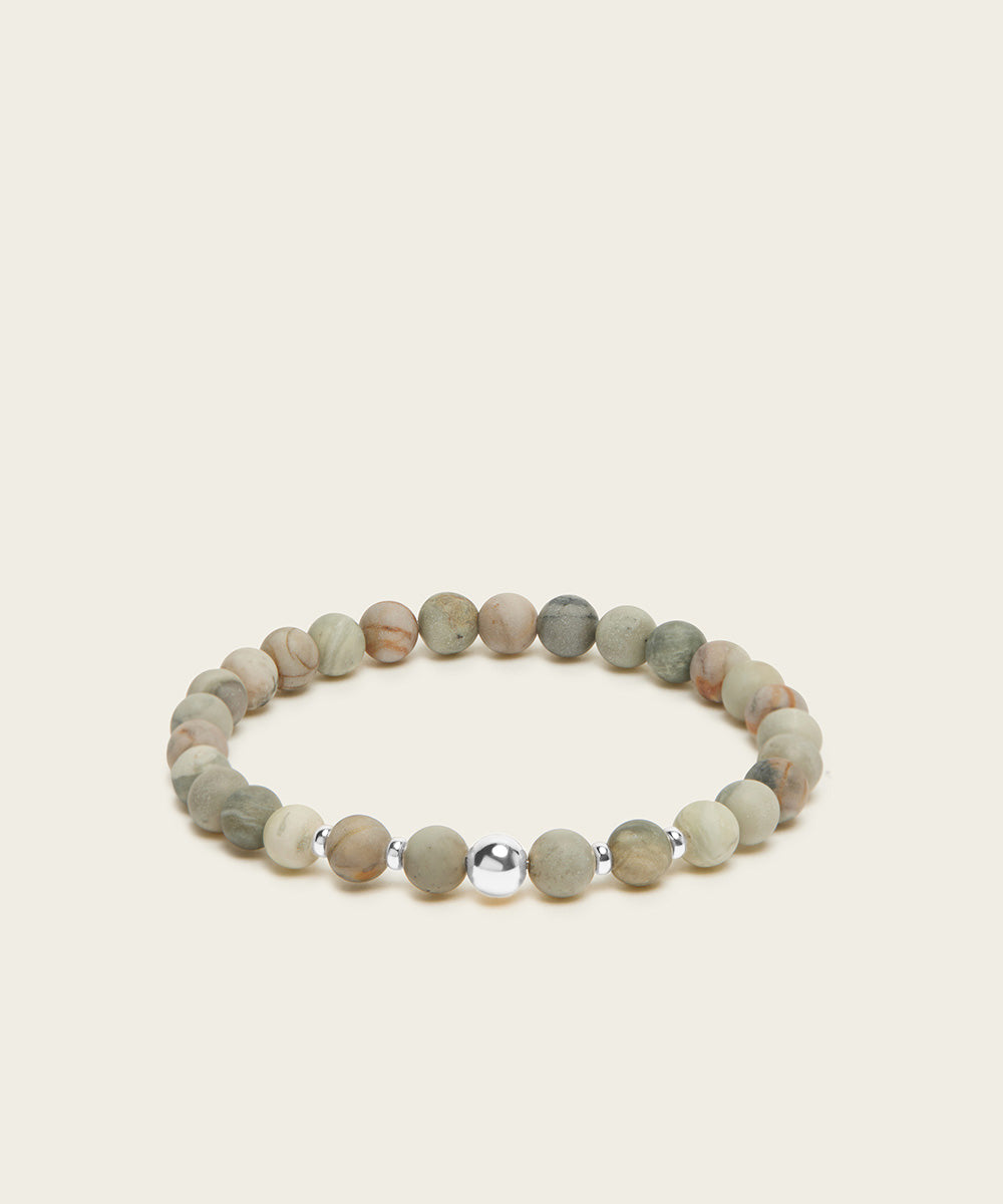 NURTURED LIFE BRACELET WITH PICASSO JASPER