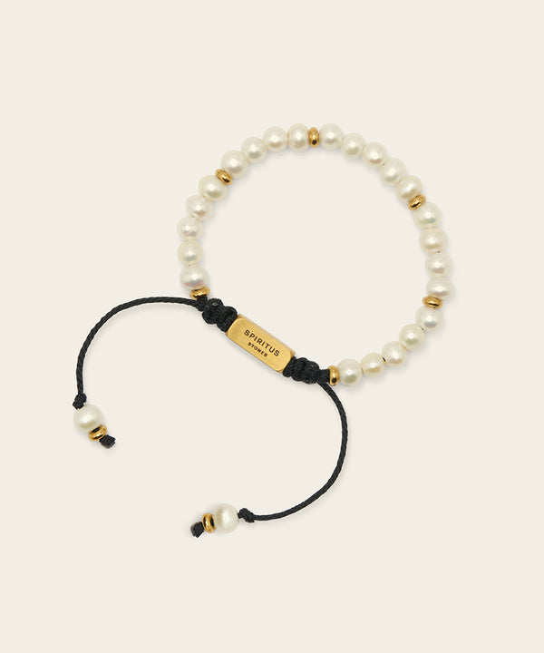 OCEAN'S WISDOM BRACELET WITH PEARL