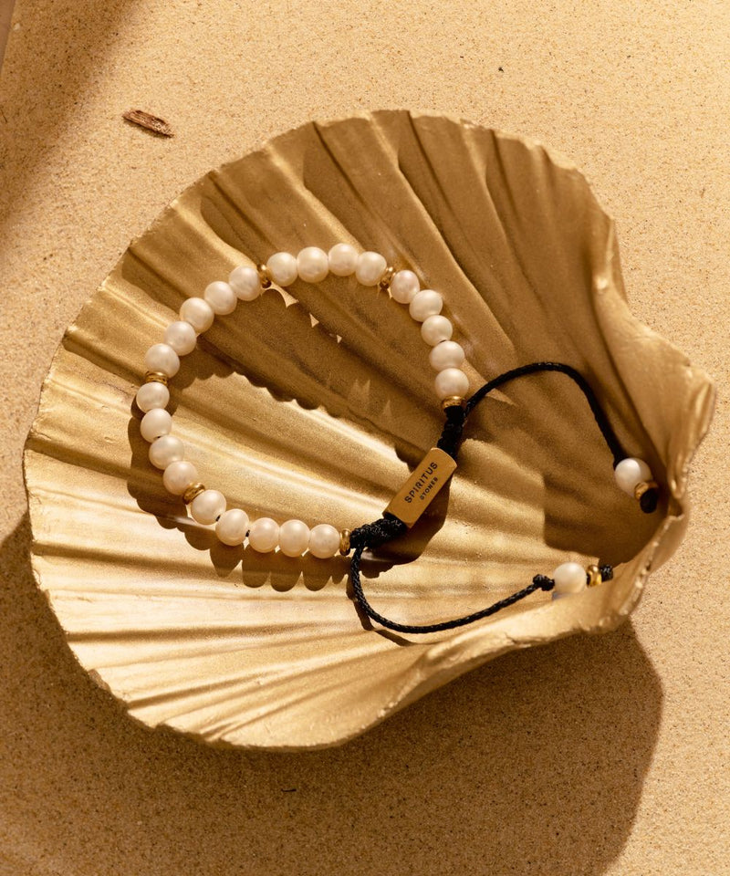 OCEAN'S WISDOM BRACELET WITH PEARL