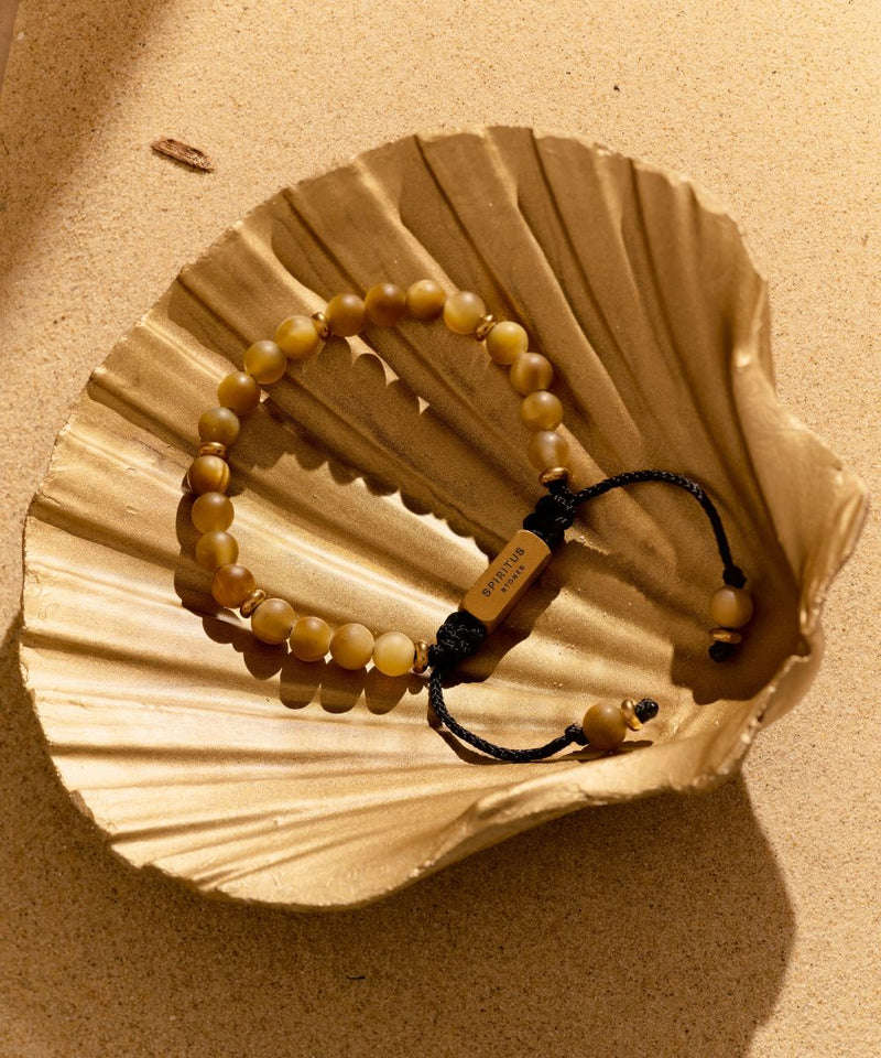 PARADISE INSPIRATION BRACELET WITH GOLDEN TIGER'S EYE