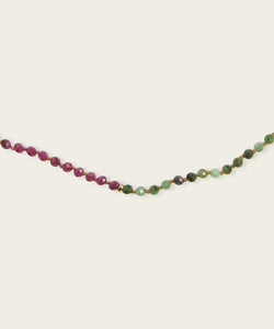 PRECIOUS ENERGY NECKLACE WITH EMERALD, RUBY & SAPPHIRE