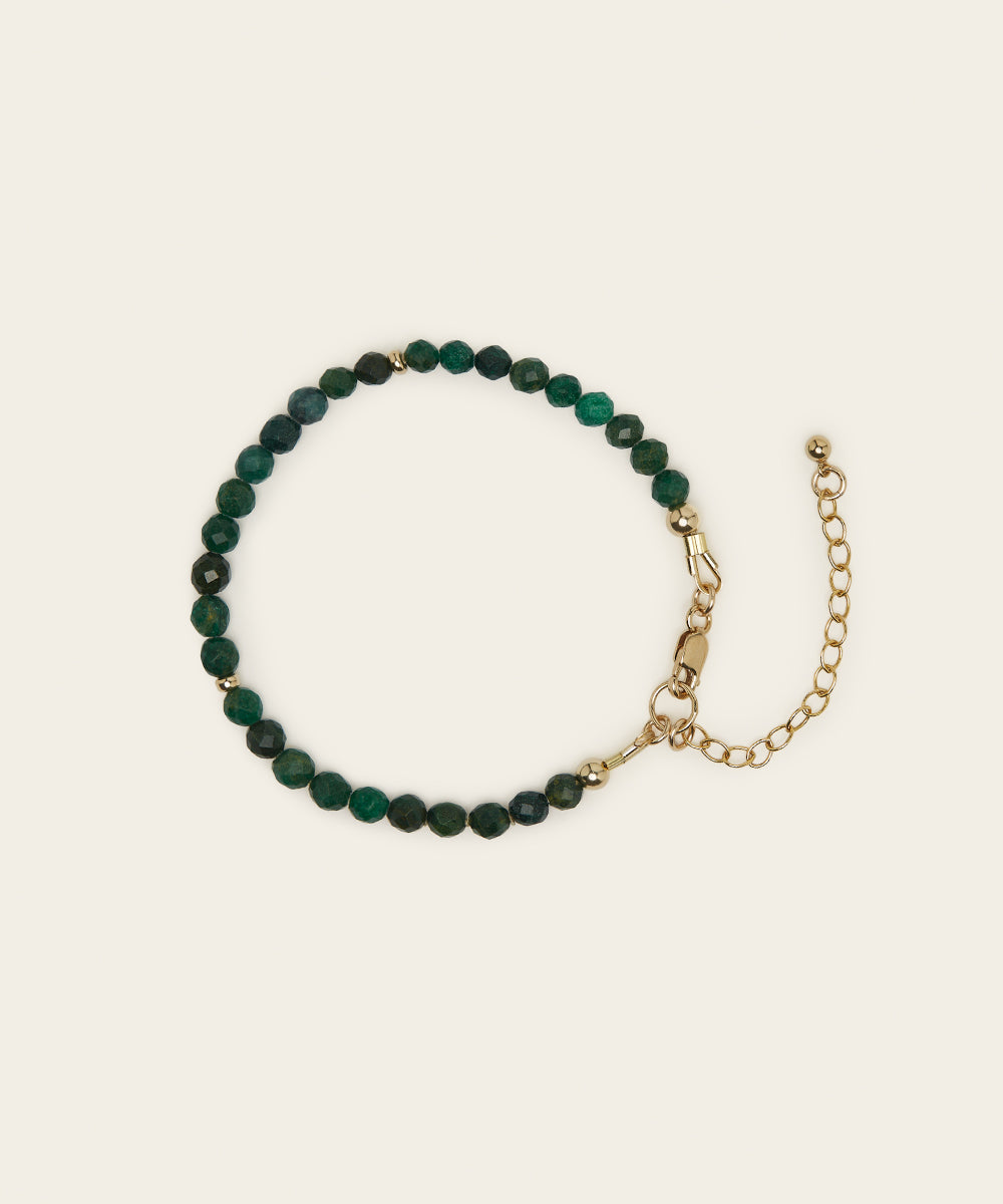 PRECIOUS ABUNDANCE BRACELET WITH EMERALD