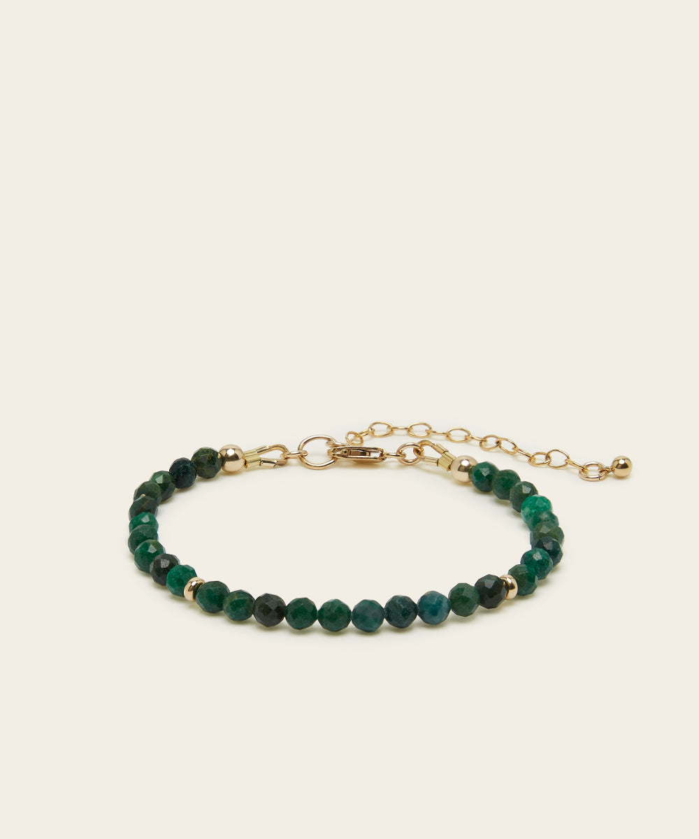 PRECIOUS ABUNDANCE BRACELET WITH EMERALD