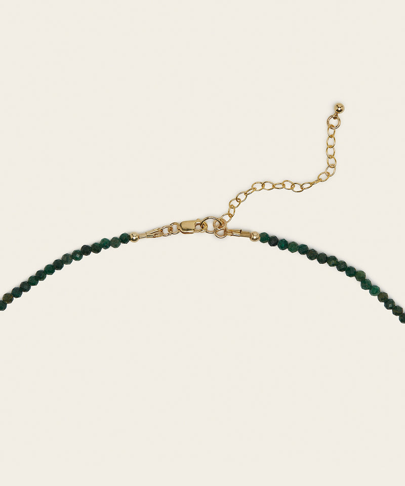 PRECIOUS ABUNDANCE NECKLACE WITH EMERALD