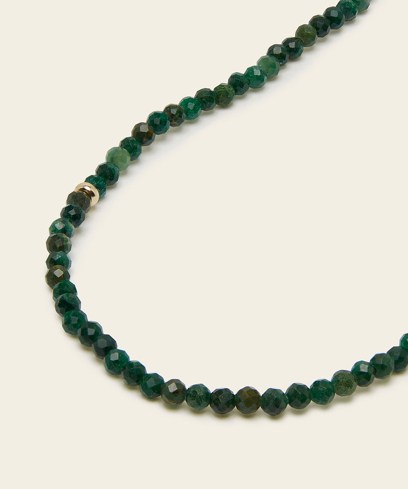 PRECIOUS ABUNDANCE NECKLACE WITH EMERALD