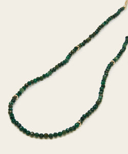 PRECIOUS ABUNDANCE NECKLACE WITH EMERALD