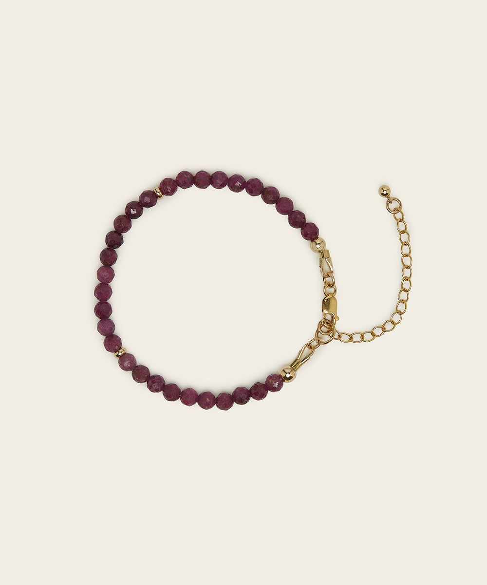 PRECIOUS LOVE BRACELET WITH RUBY