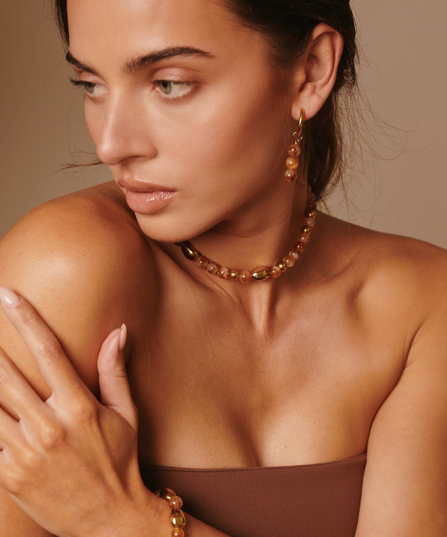 PRIMAL RADIANCE EARRINGS WITH CITRINE
