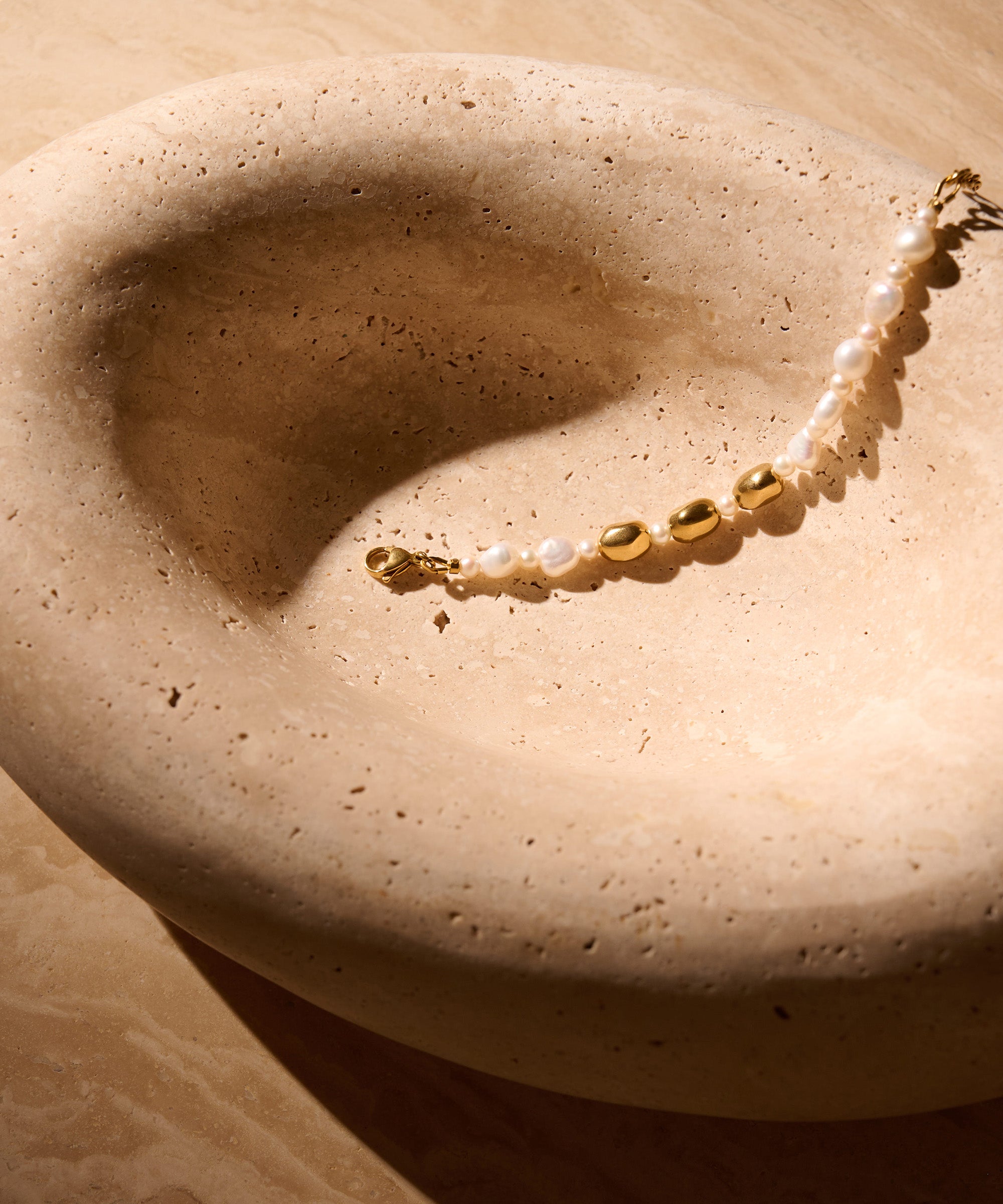 PRIMAL SAGE BRACELET WITH PEARLS