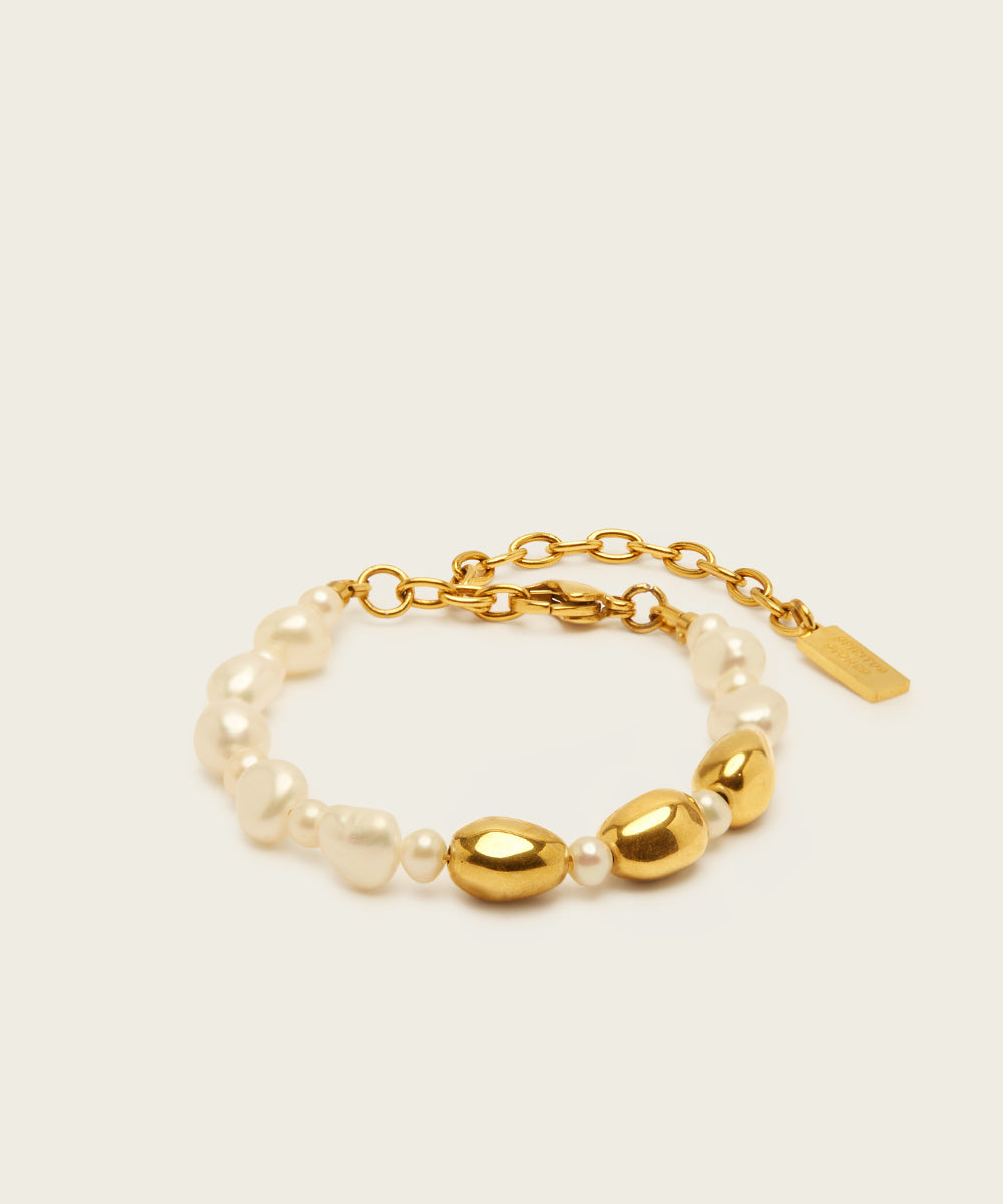 PRIMAL SAGE BRACELET WITH PEARLS