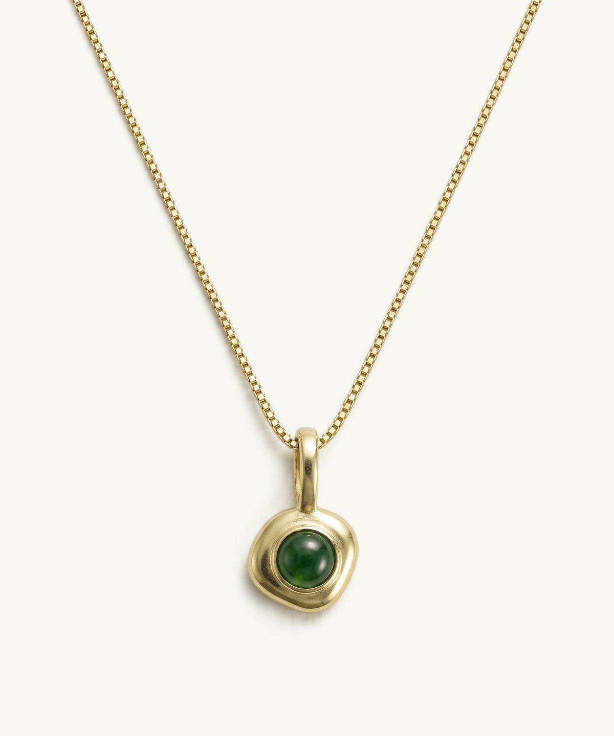 SAGE NECKLACE WITH JADE