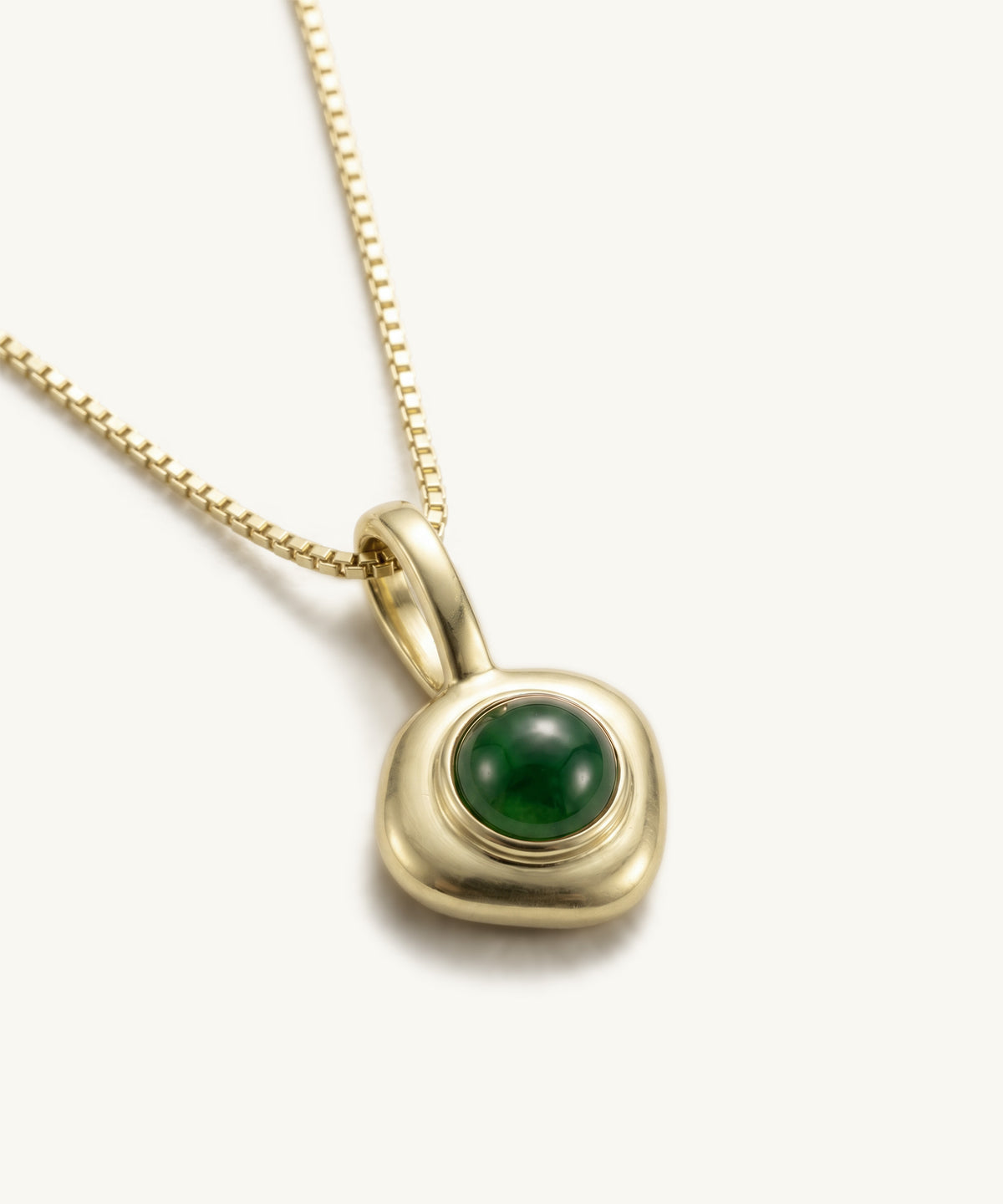 SAGE NECKLACE WITH JADE