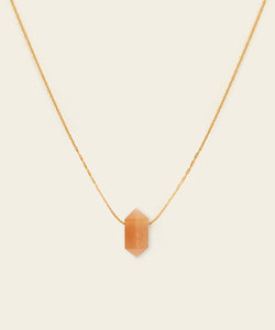 THE JOY NECKLACE WITH SUNSTONE