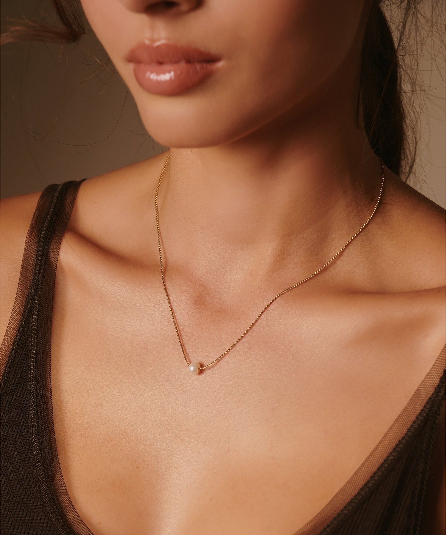 THE CALM TIDES NECKLACE WITH PEARL