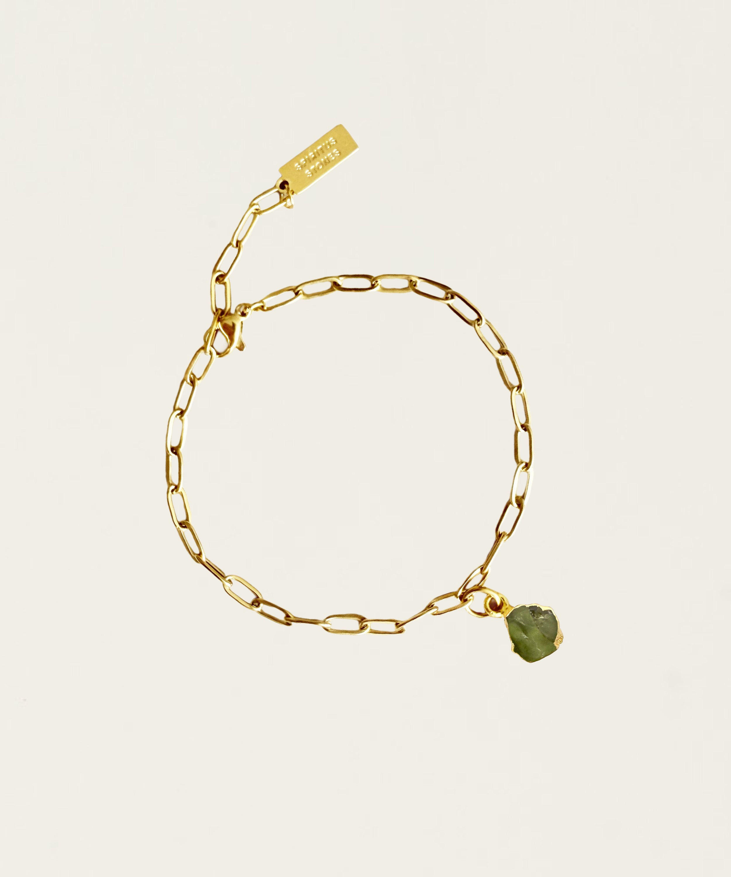 THE LEO BRACELET WITH PERIDOT