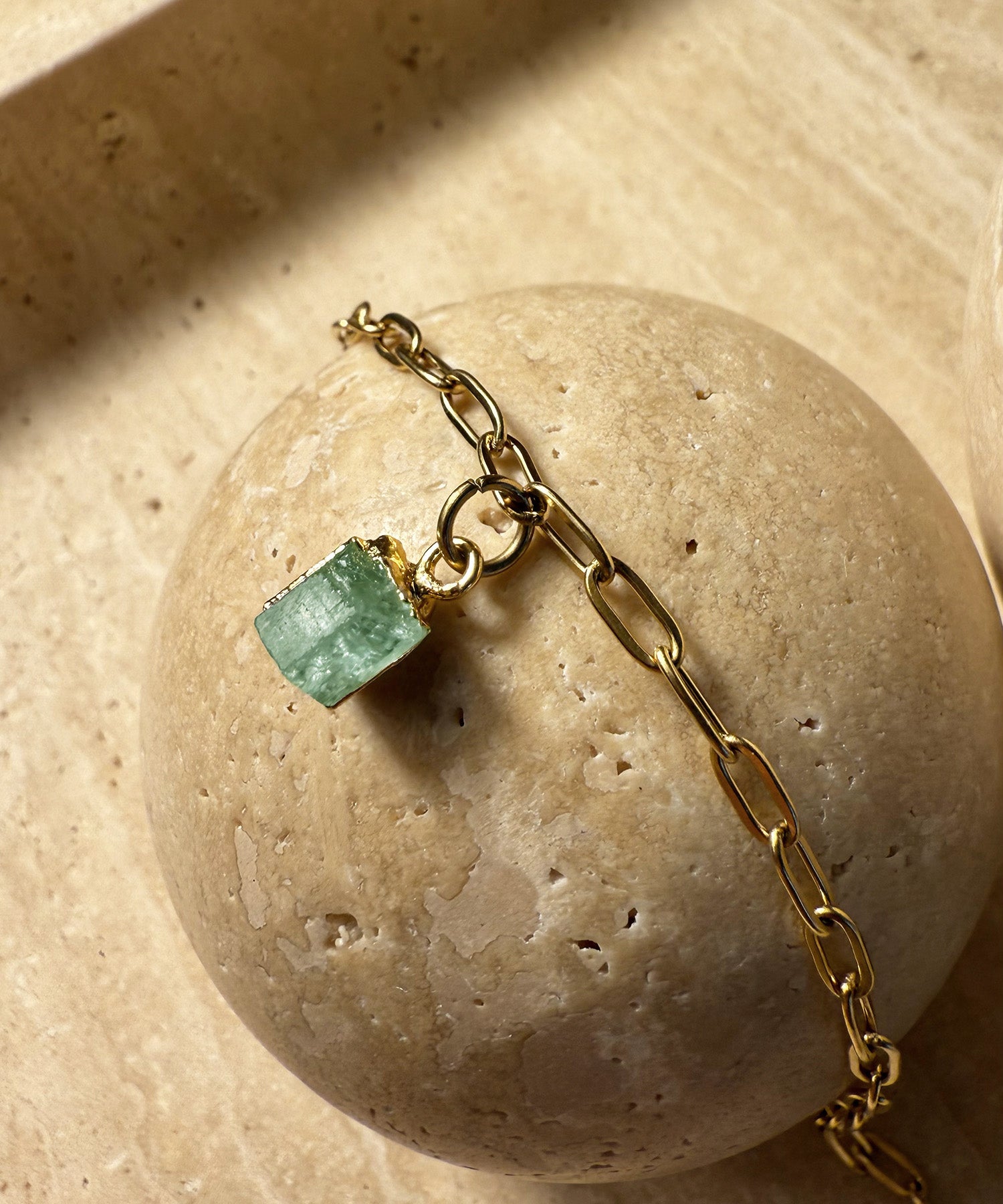 THE PISCES BRACELET WITH AQUAMARINE