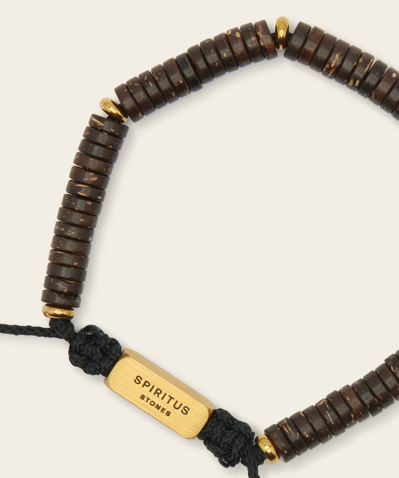 TROPICS OF EMPOWERMENT BRACELET WITH COCONUT SHELL