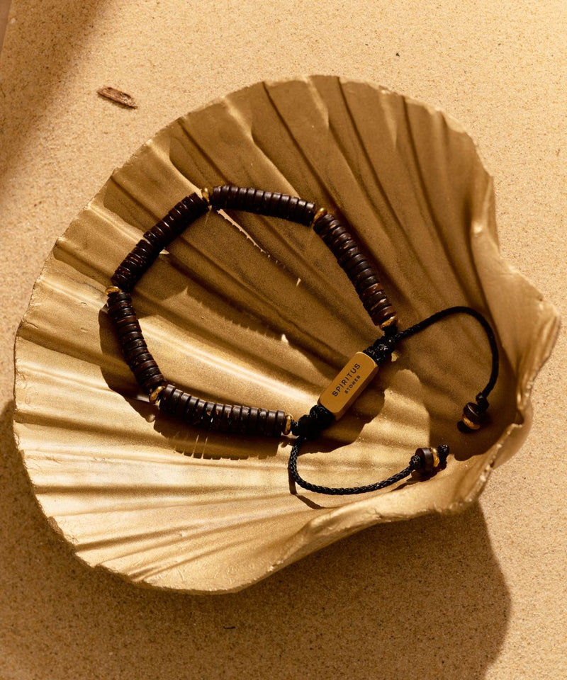 TROPICS OF EMPOWERMENT BRACELET WITH COCONUT SHELL