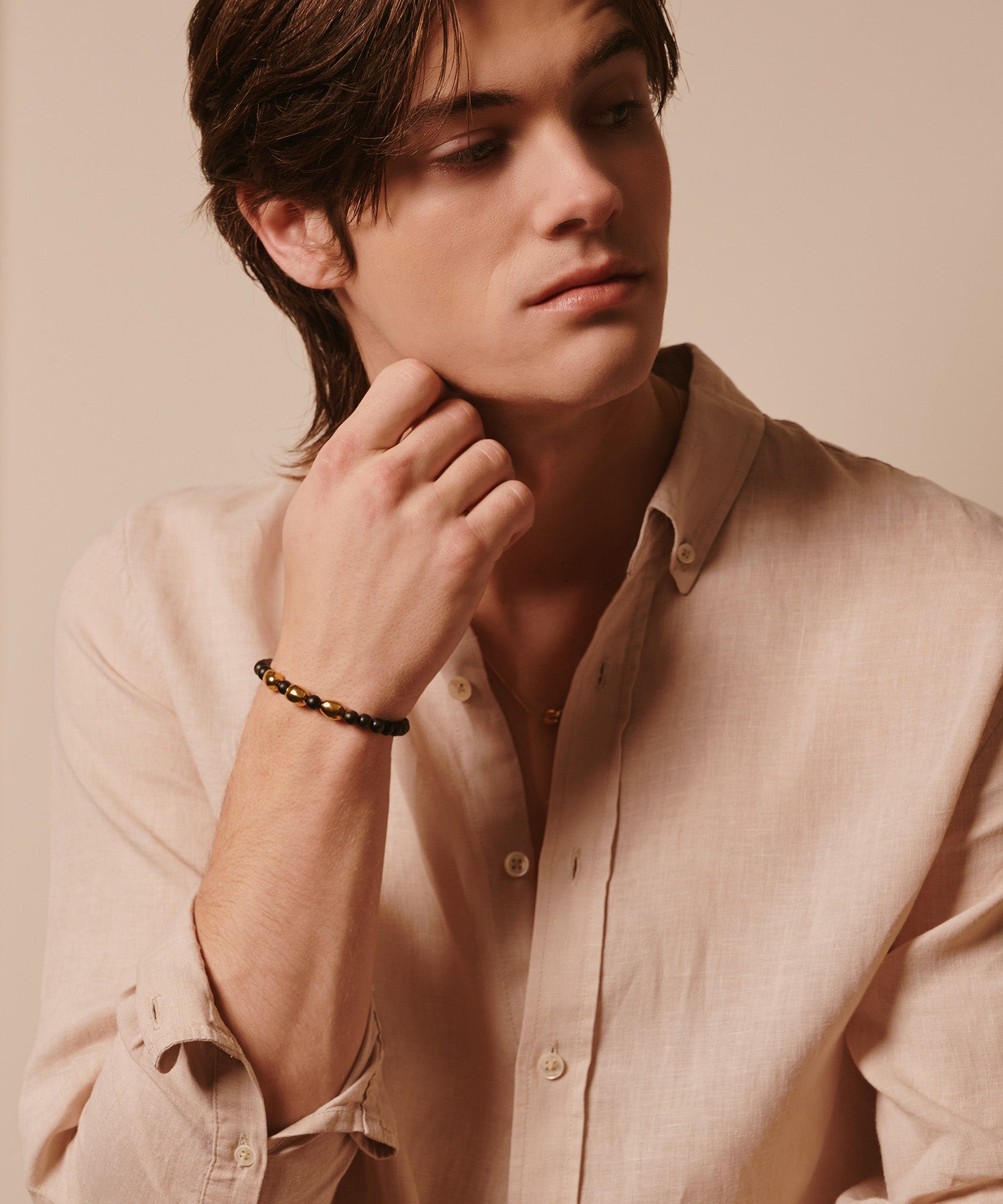 TRUE SPIRIT BRACELET WITH OBSIDIAN