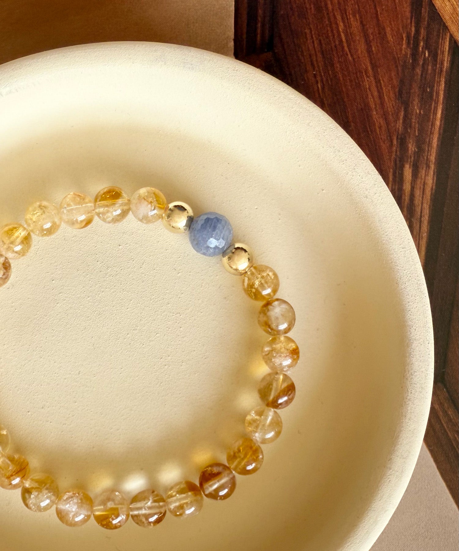 VIRGO ABUNDANCE BRACELET WITH SAPPHIRE & CITRINE (LIMITED-EDITION)