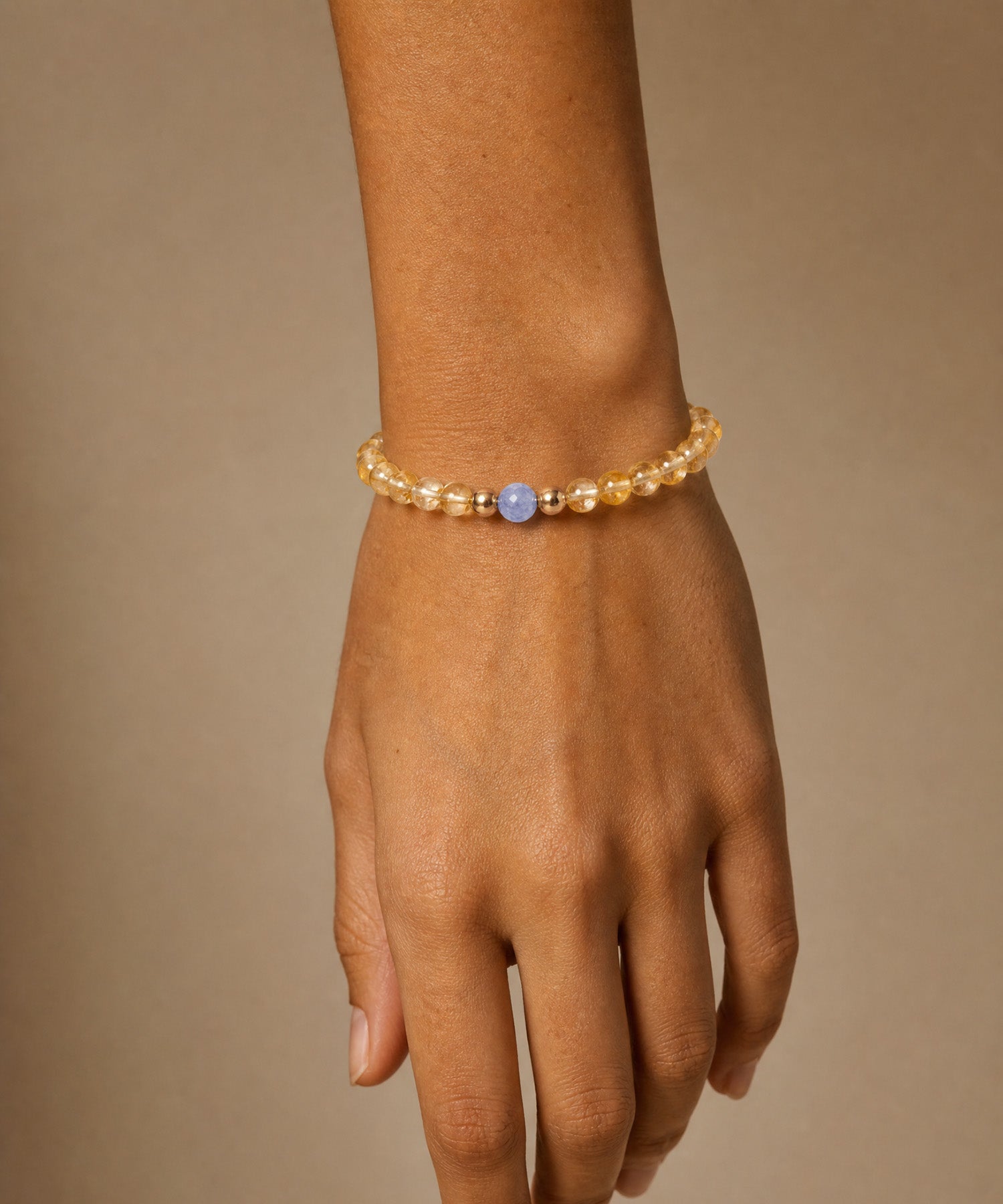 VIRGO ABUNDANCE BRACELET WITH SAPPHIRE & CITRINE (LIMITED-EDITION)