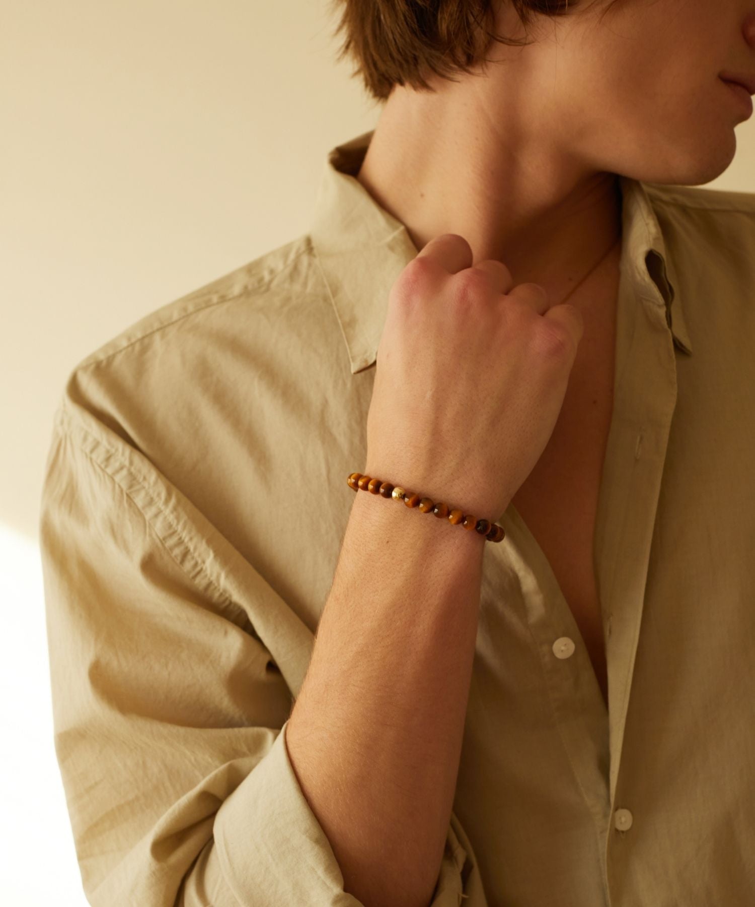MANIFESTATION BRACELET WITH TIGERS EYE