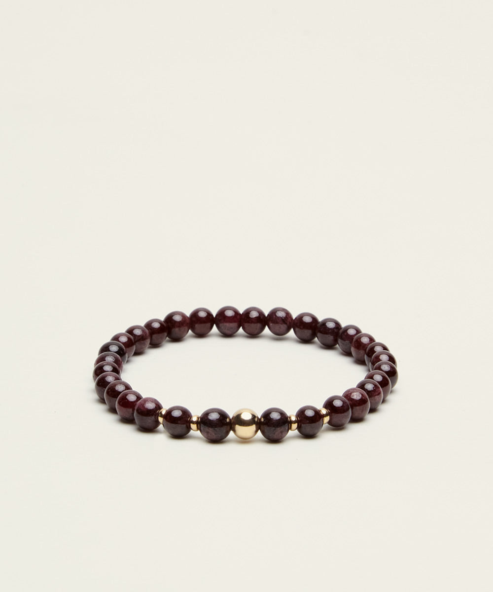 PASSION BRACELET WITH GARNET