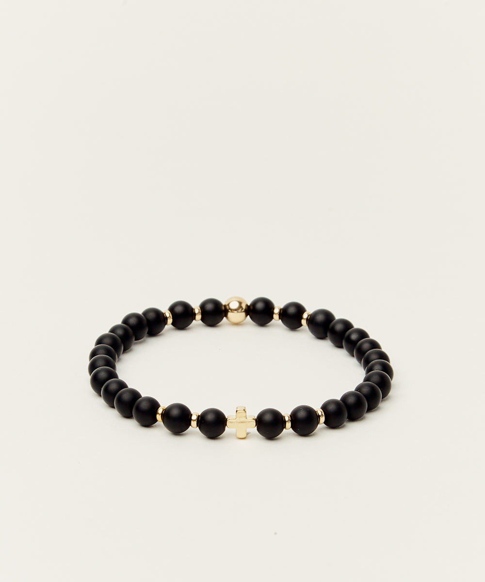 SACRED STRENGTH BRACELET WITH ONYX