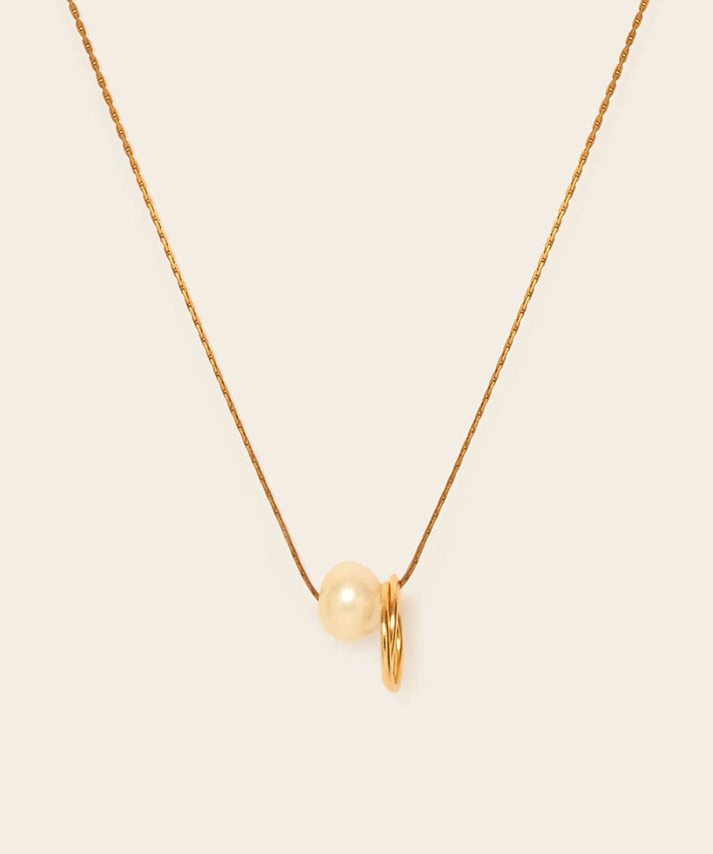 SOULMATES NECKLACE WITH AKOYA PEARL