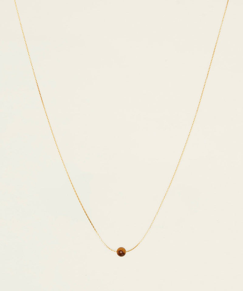 SUNRISE MANIFESTATION NECKLACE WITH TIGER'S EYE