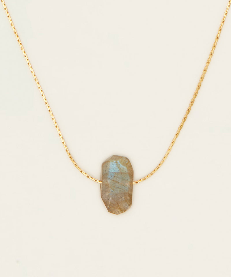 SUNRISE TRANSFORMATION NECKLACE WITH LABRADORITE